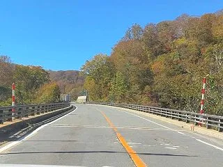 寒河江ダムの大噴水