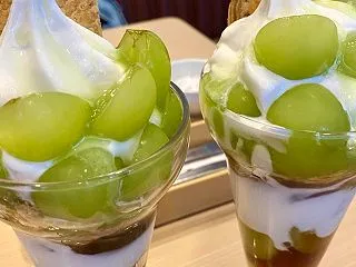 カフェレストランガスト♪最後にマスカット…