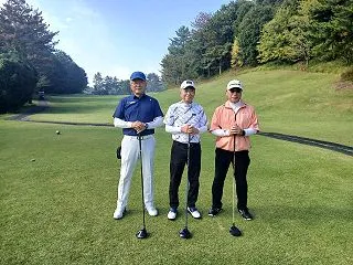 シニア会、ゴルフコンペ