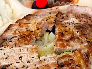 久しぶりに食べた「豚ステーキ専門店 B」…