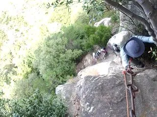 最強の鎖場 安神山（10/19） 瀬戸内…