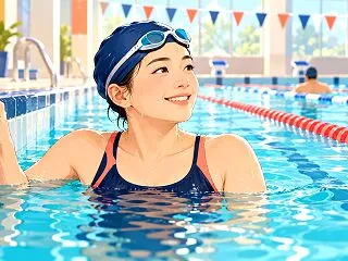 水泳は25mごとに休んでもいい？休憩の入…