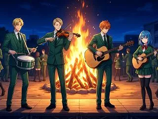 ダンスパーティーは生演奏で