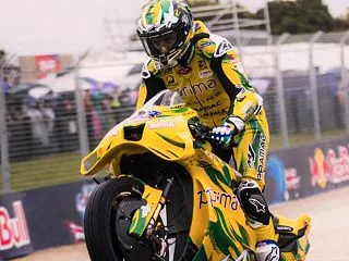 ミラー残念、最後のモトGPホームレース中…