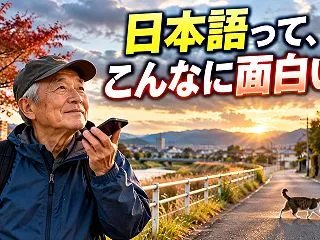 日本語はAIに難しい？73歳の散歩中に猫…