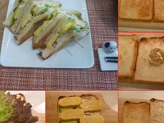 玉子焼きサンド！