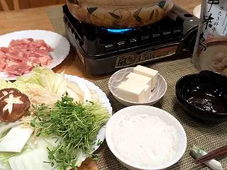 華味鳥の水たきの晩ご飯と ゴルフラウンド…