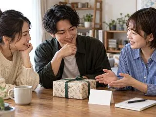 友達へのプレゼントを連名で贈る非リア充へ…