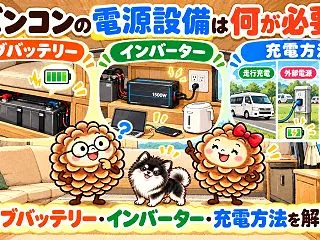 バンコンの電源設備は何が必要？｜サブバッ…