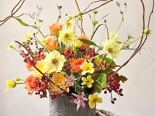 11月生花レッスンのお知らせです♪