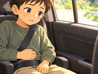 【小2】車酔いとは無縁だった息子が、急に…