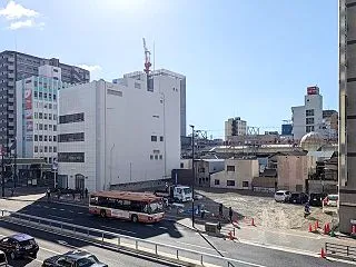 明石駅前にあった「らぽす」の解体工事が終…