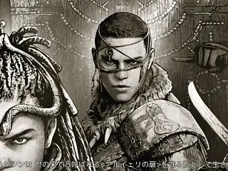 扉を守る影