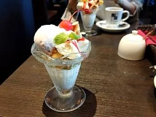 銀座珈琲でお茶