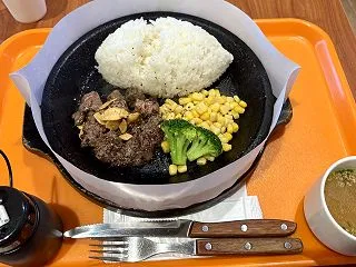 いきなり赤身ステーキプレート