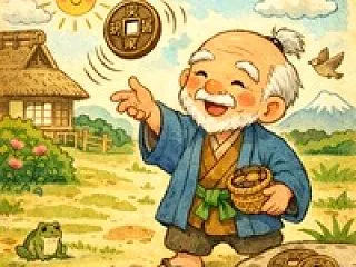 寛永通宝は飛ぶ