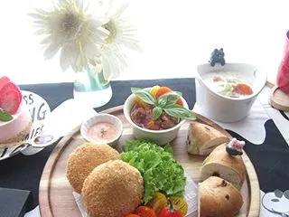 今日の料理とお猫様