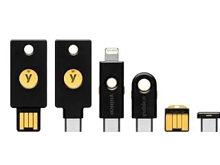 二段階認証の対策としてYubiKey導入…