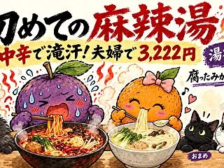 【湯火功夫 堺市店】初めての麻辣湯！中辛…