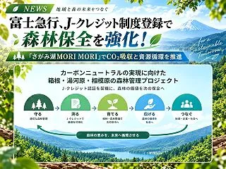 富士急行、「さがみ湖MORI MORI」…