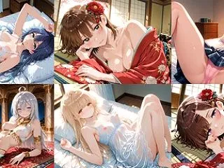【生成AI画像】「チラリズム四態」黒川あ…