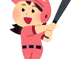 【画像】野球部女子高生さん、『胸』が限界…