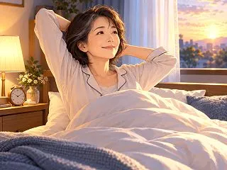 眠りが浅い50代の対策