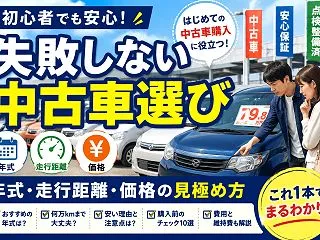中古車の選び方完全ガイド！年式・走行距離…