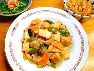 厚揚げの甘酢あんかけ 2026-10-2…