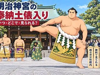 明治神宮の奉納土俵入り2027｜日程・時…