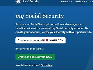 アメリカ年金試算：SSAログイン再設定に…