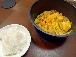 ツナ白菜煮