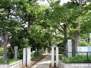 御室社 加須市上樋遺川