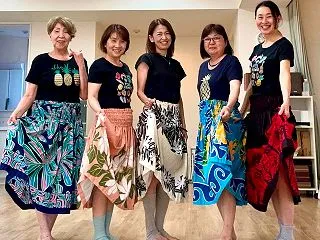 フラ＆骨盤底筋エクササイズ＆英会話＆骨盤…