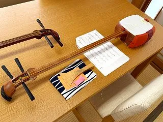 憧れの三味線と長唄を体験♪
