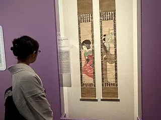 夢二の展覧会は和服美人が大勢いましたよ!