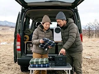 ポータブル電源で電気毛布2枚は使える？必…