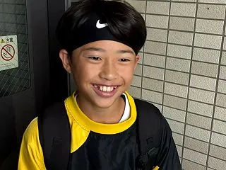 小学生最後のサッカー公式戦に臨んだ次男