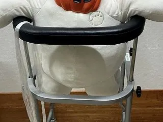 歩行器を購入してもらうことにしました。