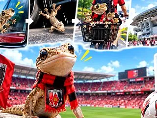 ヤモリくん、こっちの家も守ってくれ！