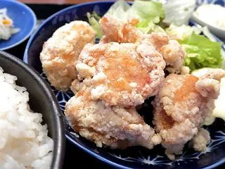 ぶらり、からあげ定食@旬の地酒と肴 マル…