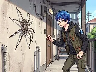 【アシダカグモの死んだふりと生態とは？】…