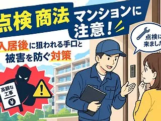 点検商法はマンションも注意！新築・中古マ…