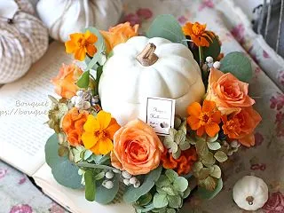 【レッスンレポ】10月の生花・花遊びレッ…