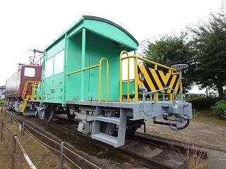 【保存車】東武鉄道 ヨ126 埼玉県杉戸…