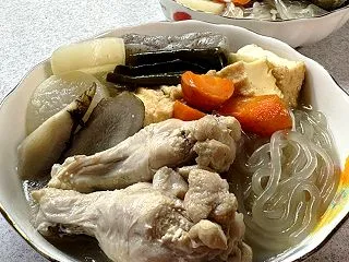 鶏手羽もと・大根等の煮物＆帯状疱疹のワク…
