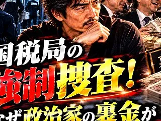 連載13話｜国税局の強制捜査！なぜ政治家…