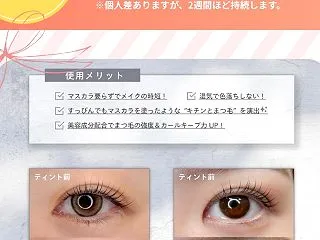 11月キャンペーンは【まつ毛ティント】施…