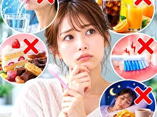 その歯磨き後の行動は逆効果？虫歯や歯周病…