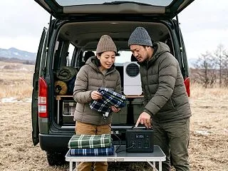 ポータブル電源で電気毛布2枚は使える？必…